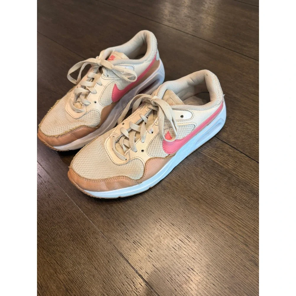 Nike Air Max SC Womens Shoes Sail Pink Glaze Wheat CW4554-200 Size 7.5